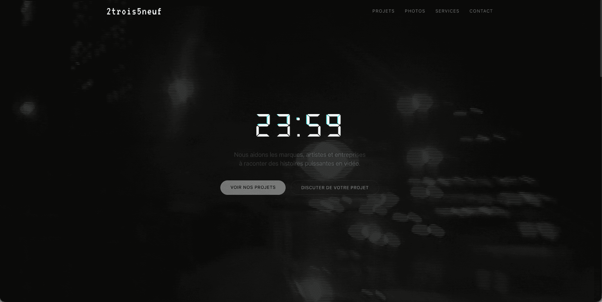 Capture du site 23:59